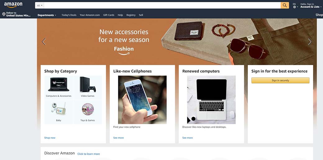 персонализация амазонки