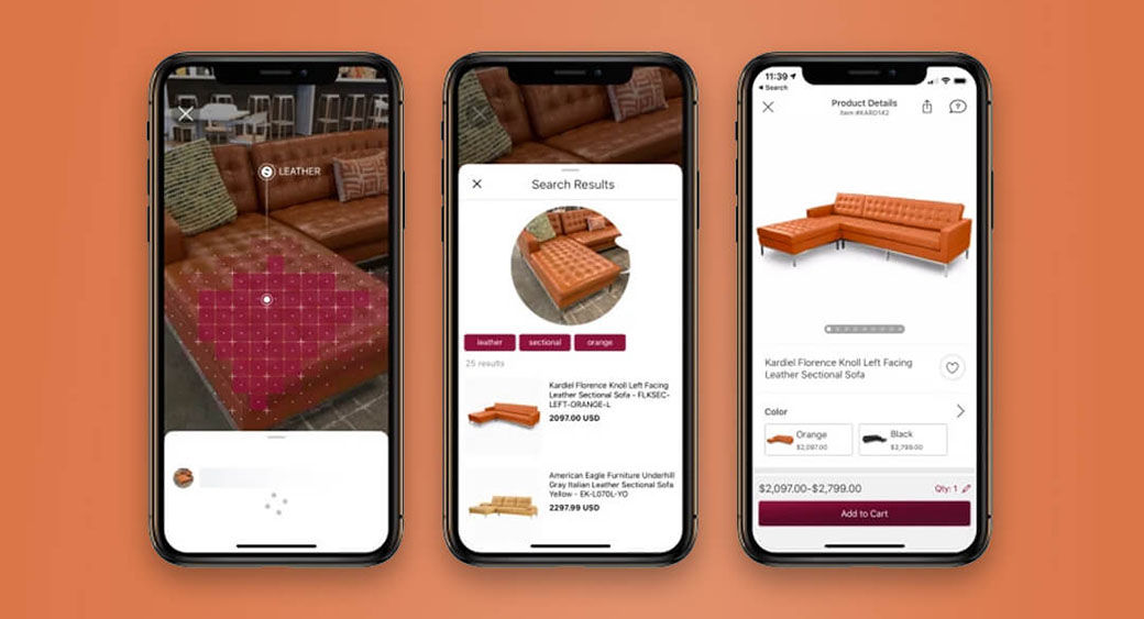 visuelle Suche - Beispiel für maschinelles Lernen
