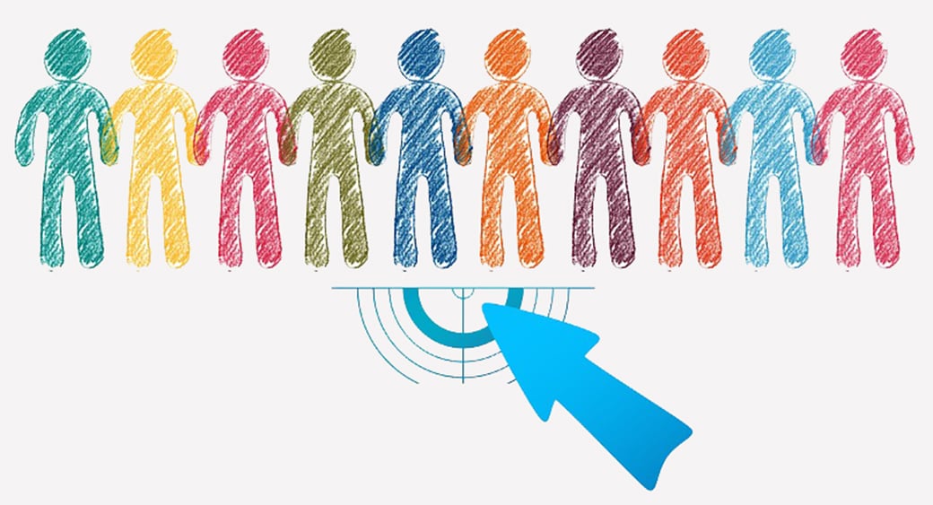 личность покупателя и изображение для персонального таргетинга