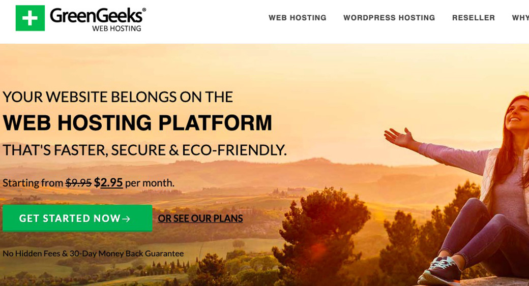 PPC Landing Page Hosting Green Geeks
