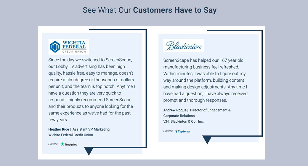 Recensioni dei clienti di Trustpilot e Capterra