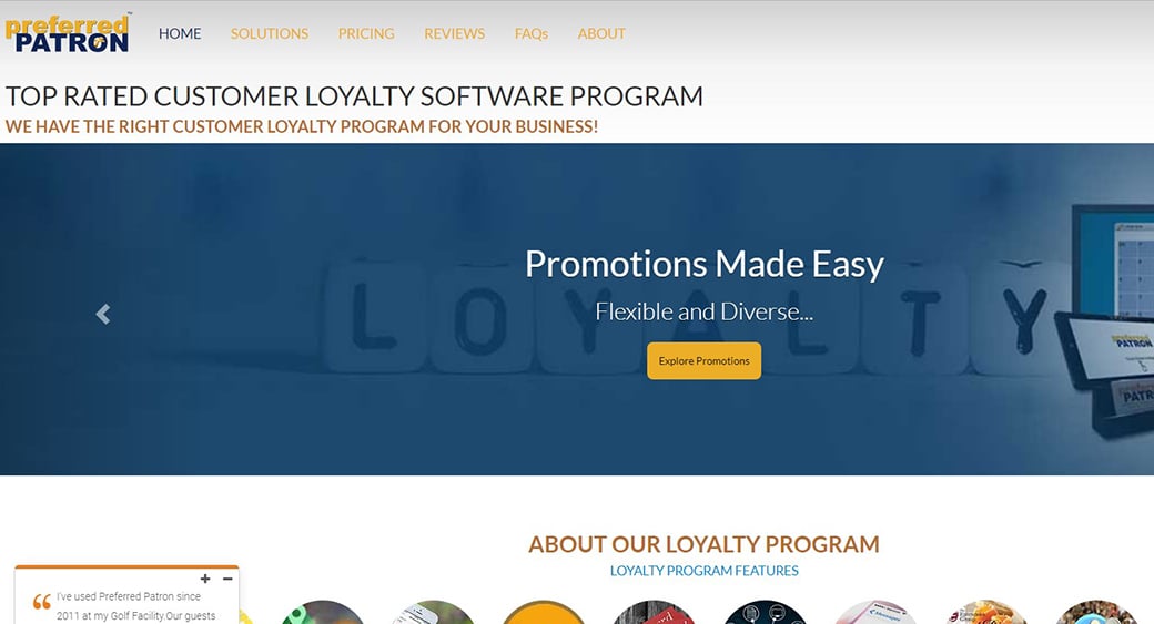 Software-ul preferat pentru fidelitatea patronilor