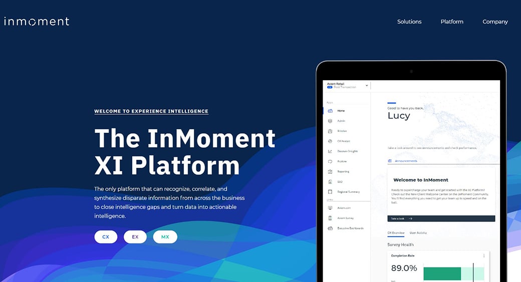 Platforma InMoment XI