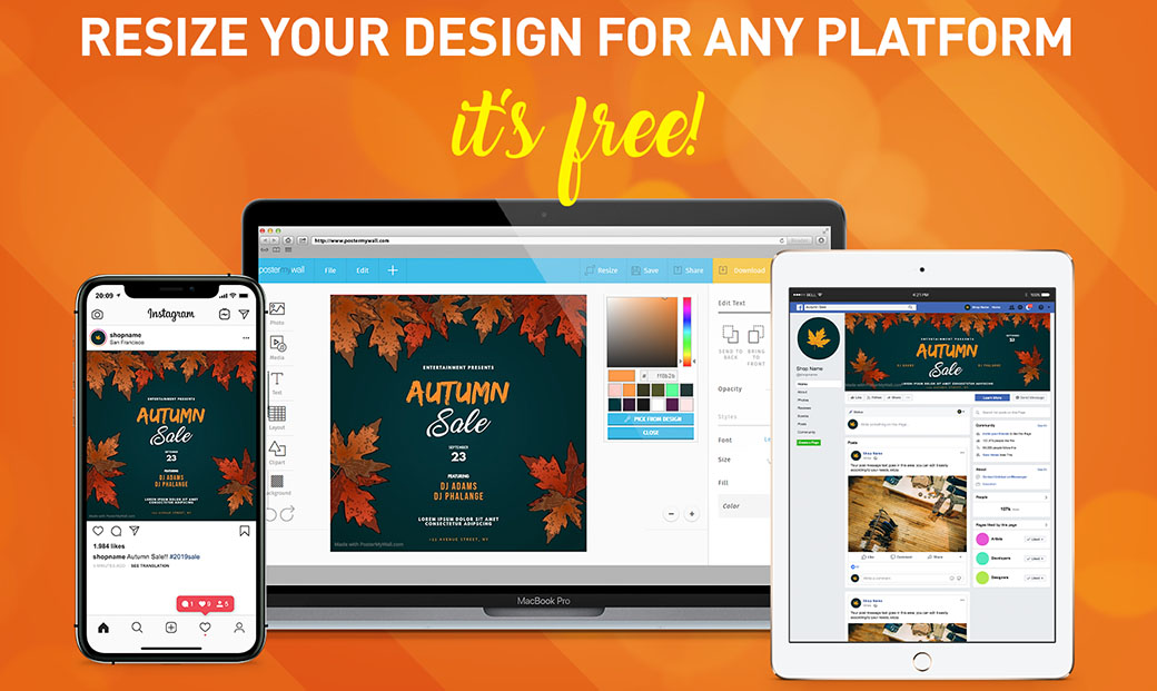 Ridimensiona il tuo disegno