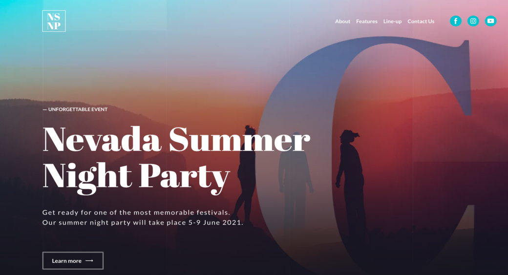Modello di sito Web Moto 4 MotoCMS 3