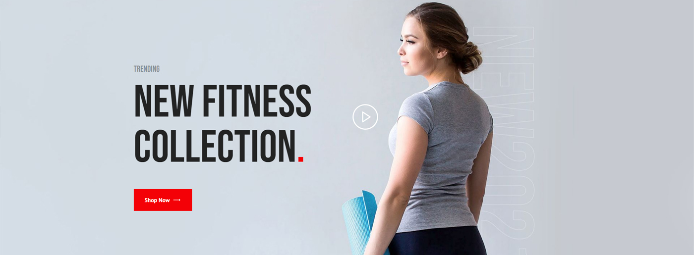 Negozio di abbigliamento fitness