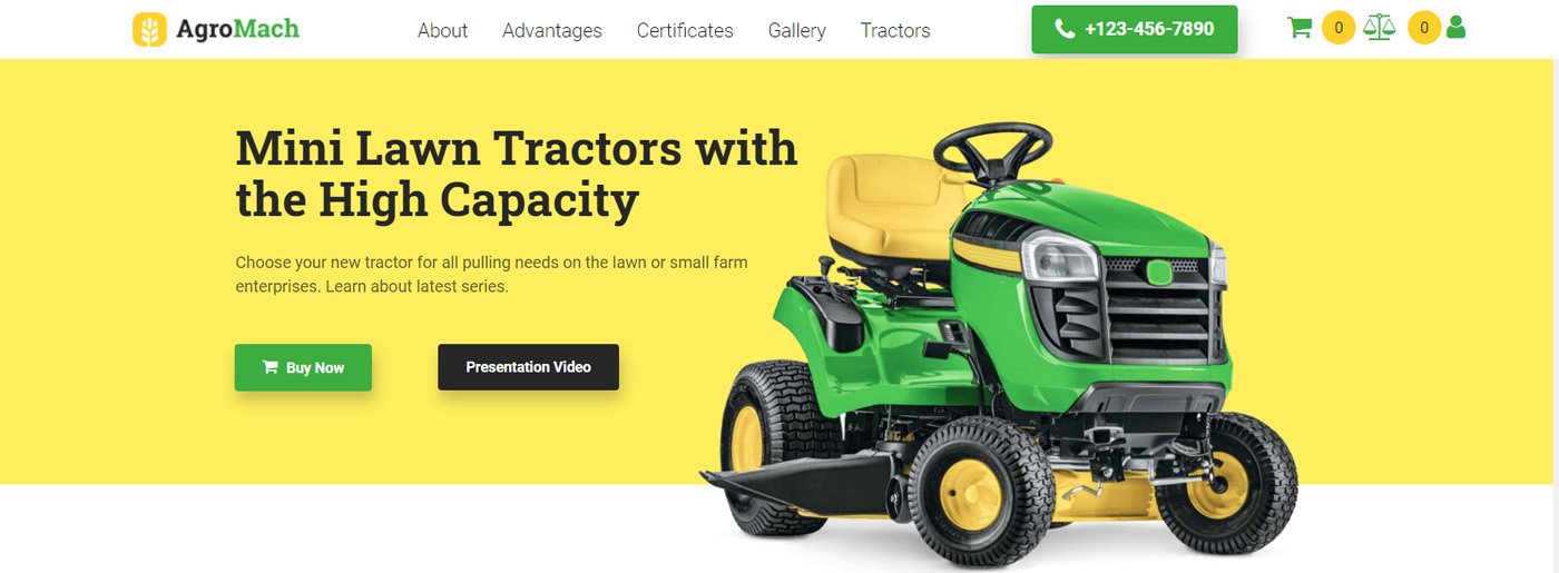 Стратегии розничного маркетинга для шаблона веб-сайта фермы