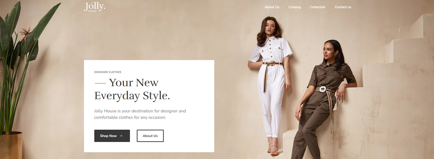 Дизайн сайтов высокой моды