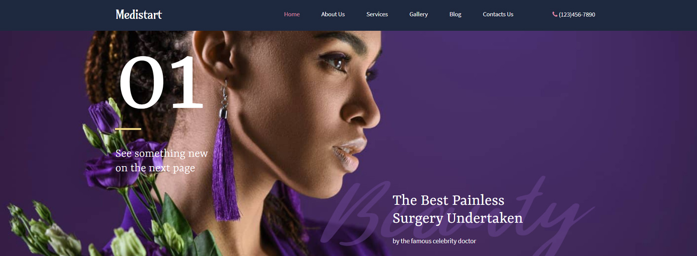 موقع صالون تجميل