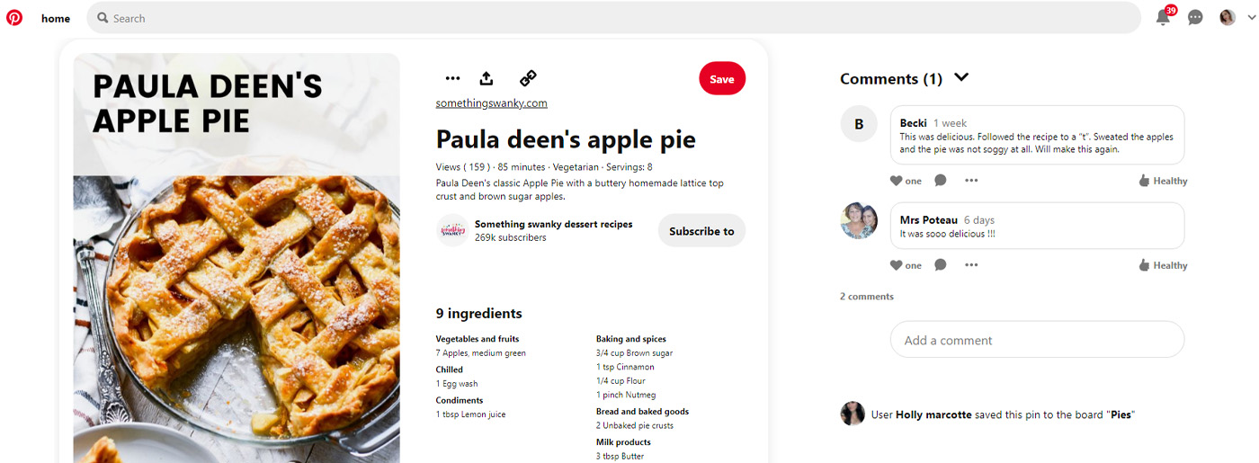 หมุดทำอาหาร