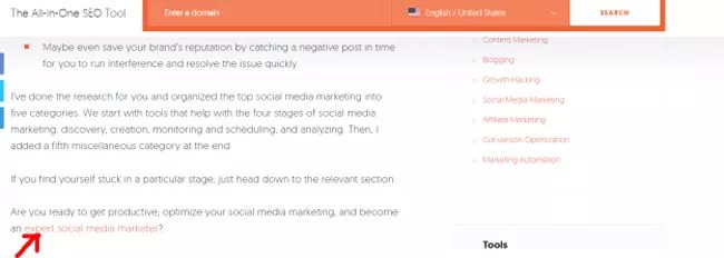 introduction How the keywords should be placed within the content?