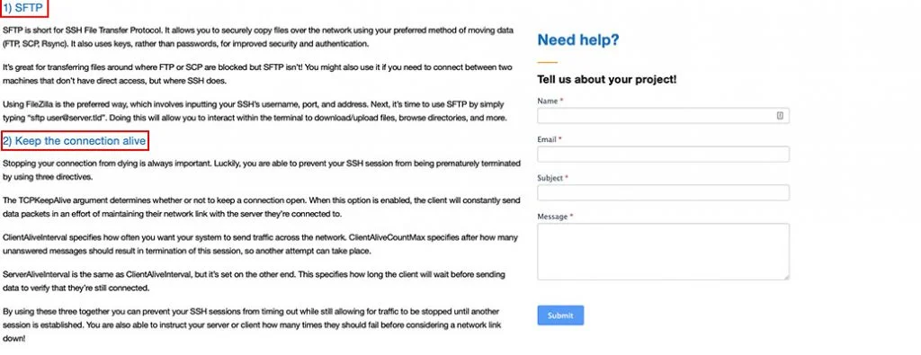 Vurgulanan bir blogdaki başlıklar