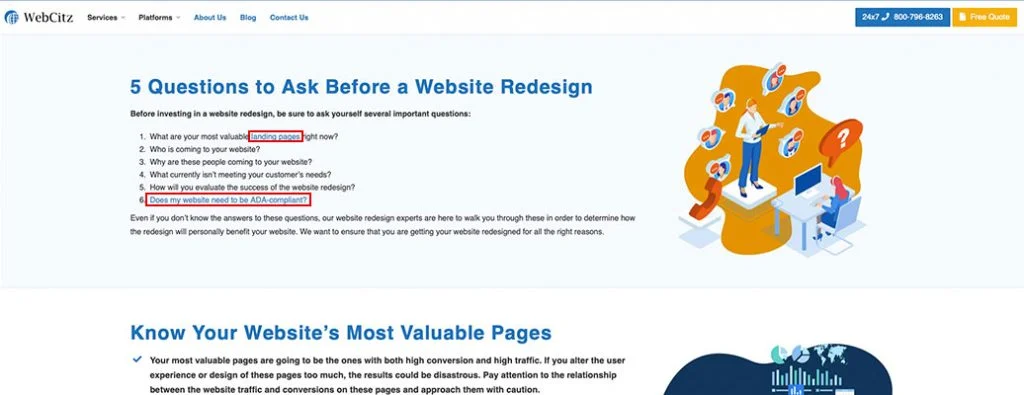 Vurgulanan WebCitz Dahili Bağlantıları
