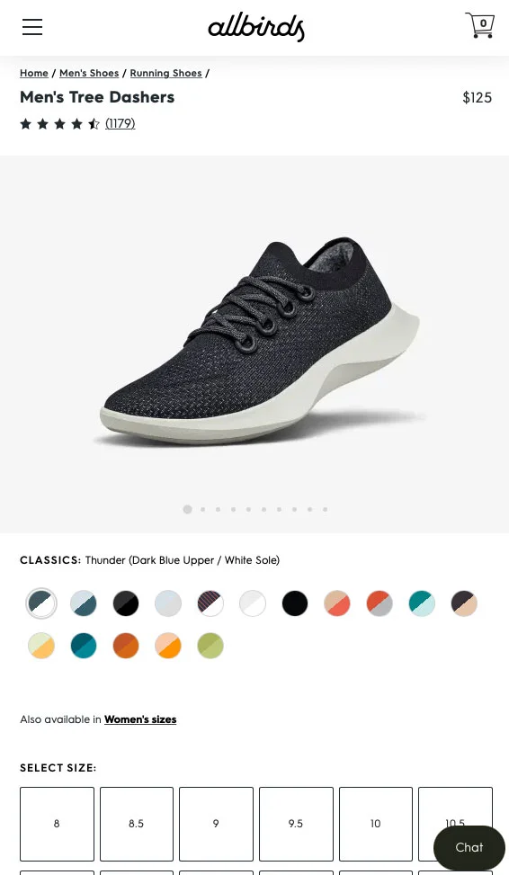 Site Web affiché au format d'utilisation mobile