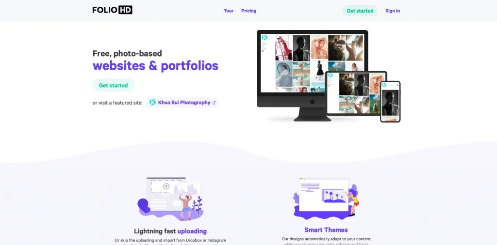 Pagina iniziale di FolioHD