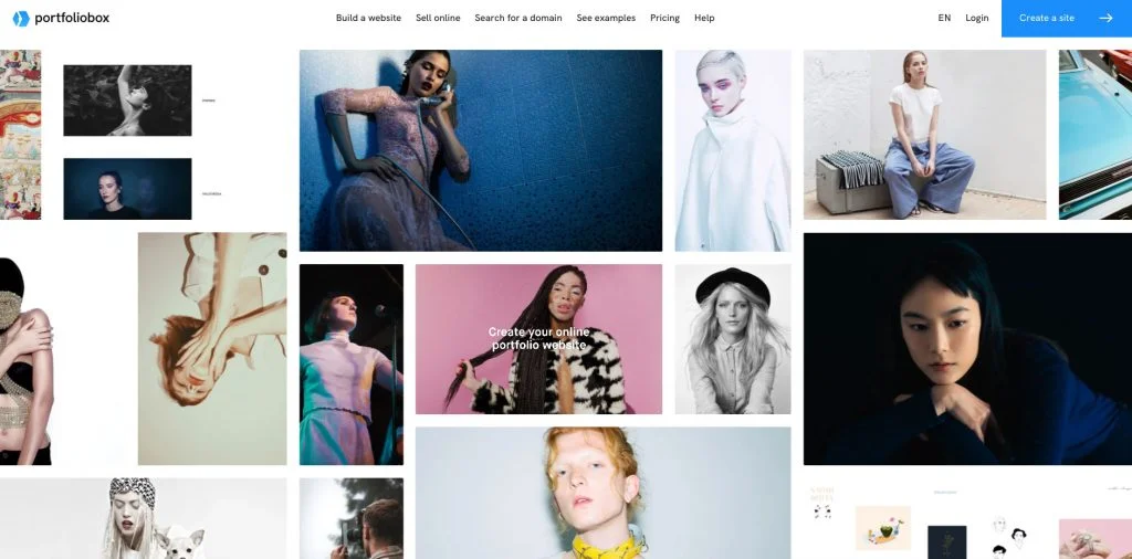 PortfolioBox Homepage