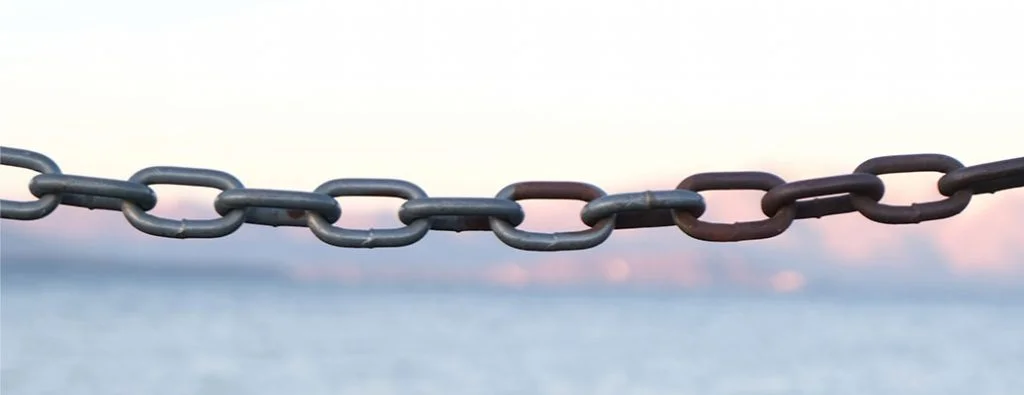 una catena d'acciaio