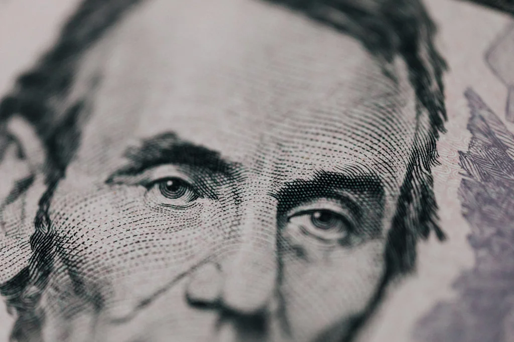 米ドルのクローズアップ