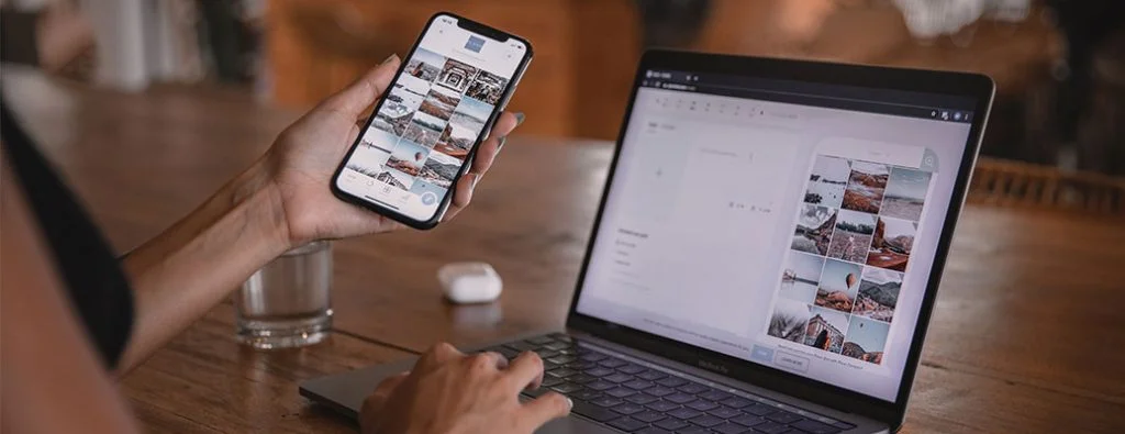 Sosyal medyada içerik yayınlayan kişi