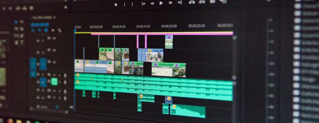 Video Düzenleme zaman çizelgesi