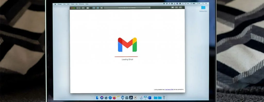 L'e-mail ha estratto l'ip su un laptop