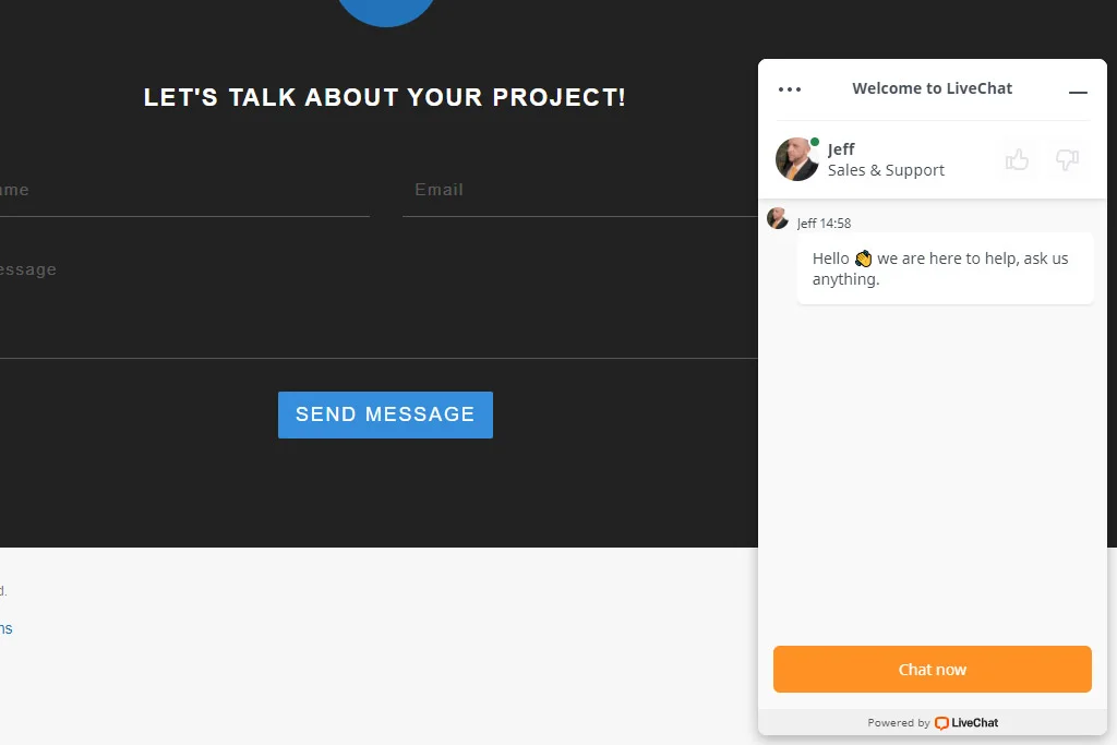 WebCitz Canlı Sohbet