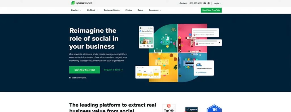 スプラウトソーシャルホームページ