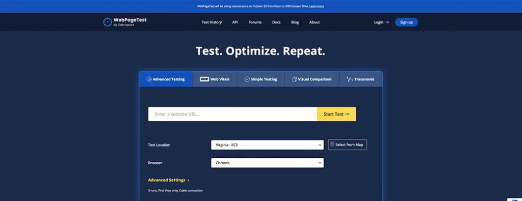 Strona testowa strony internetowej