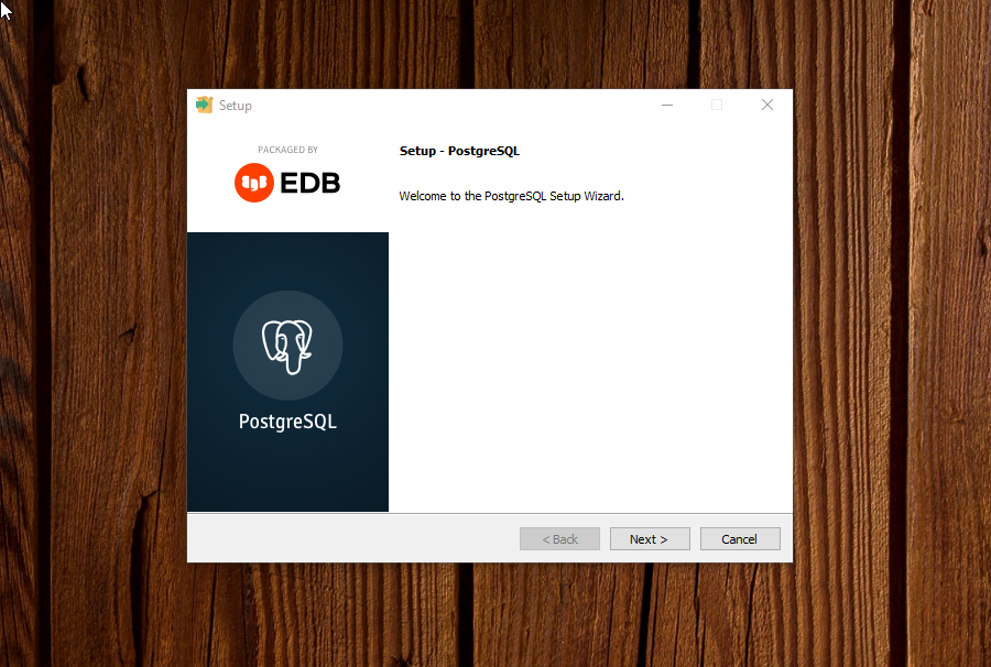 postgresql 安装启动