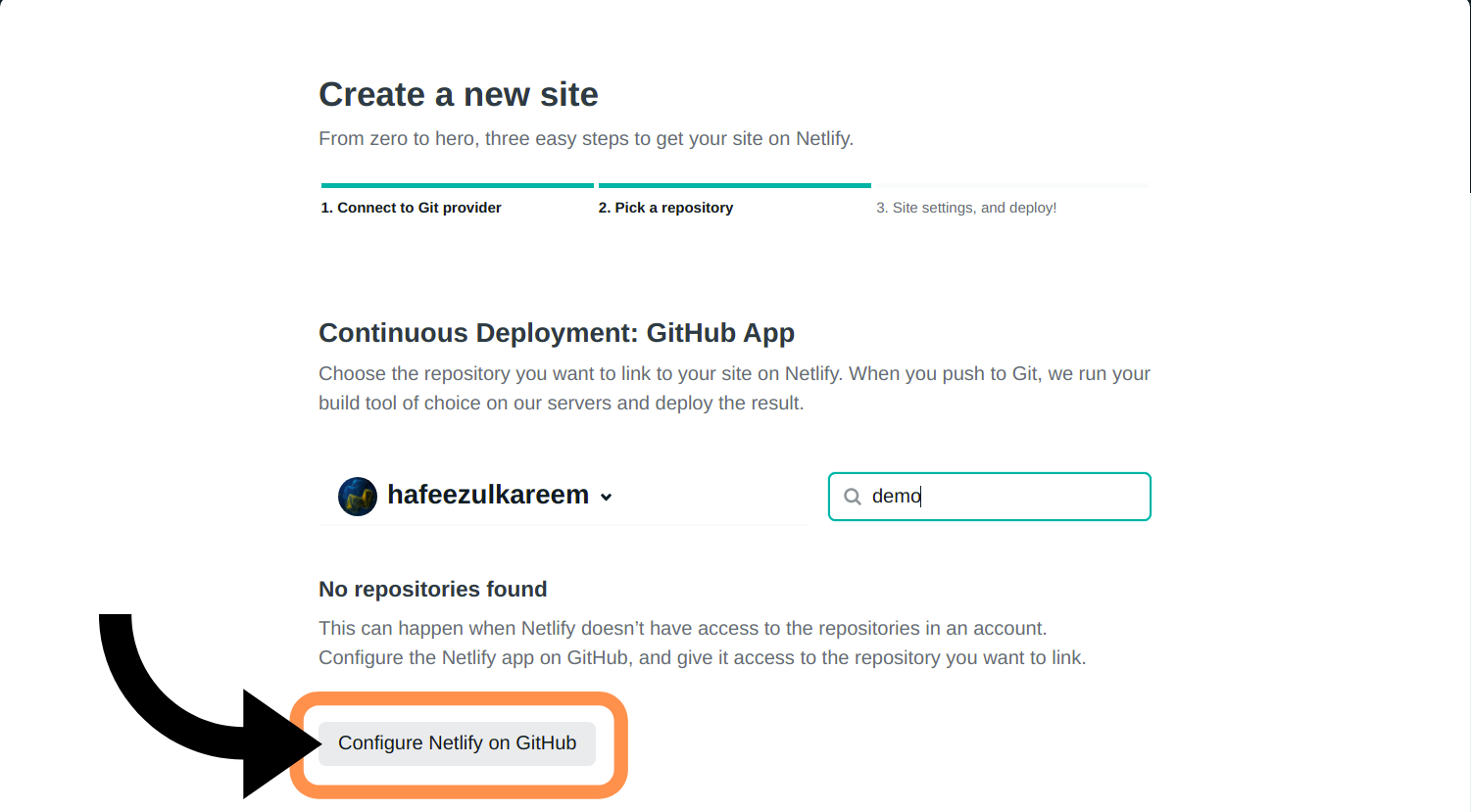 Mengonfigurasi Repositori