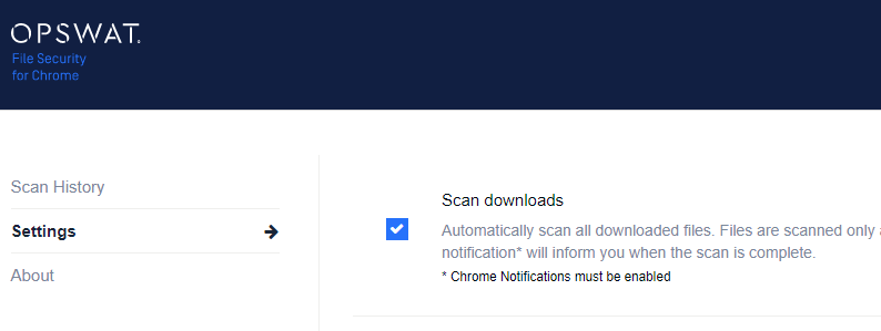 Bezpieczeństwo plików OPSWAT