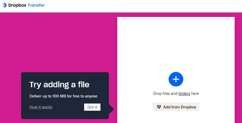 ドロップボックス転送