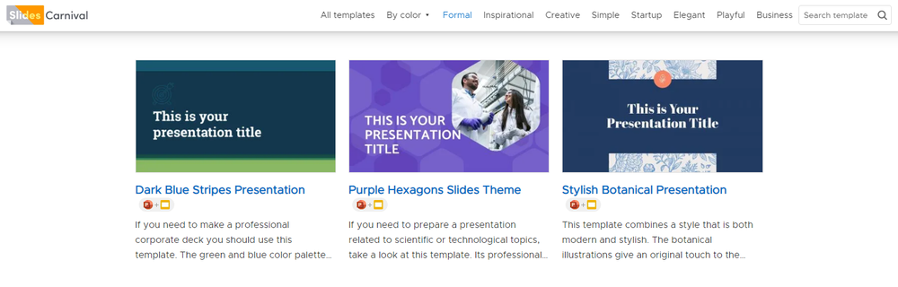 الشرائح كارنيفال