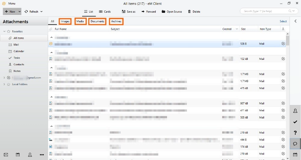 вложение клиента em