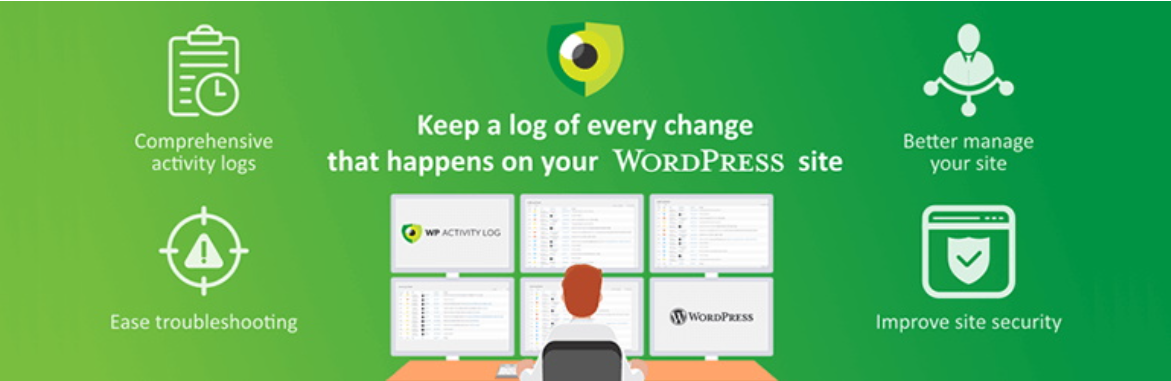 log de atividades wp