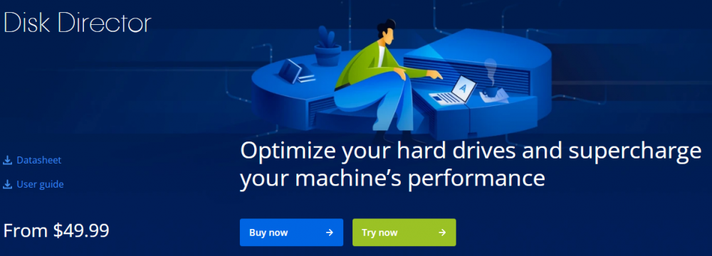 disk Director-磁盤分區軟件