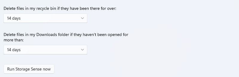 删除回收站和下载文件夹数据