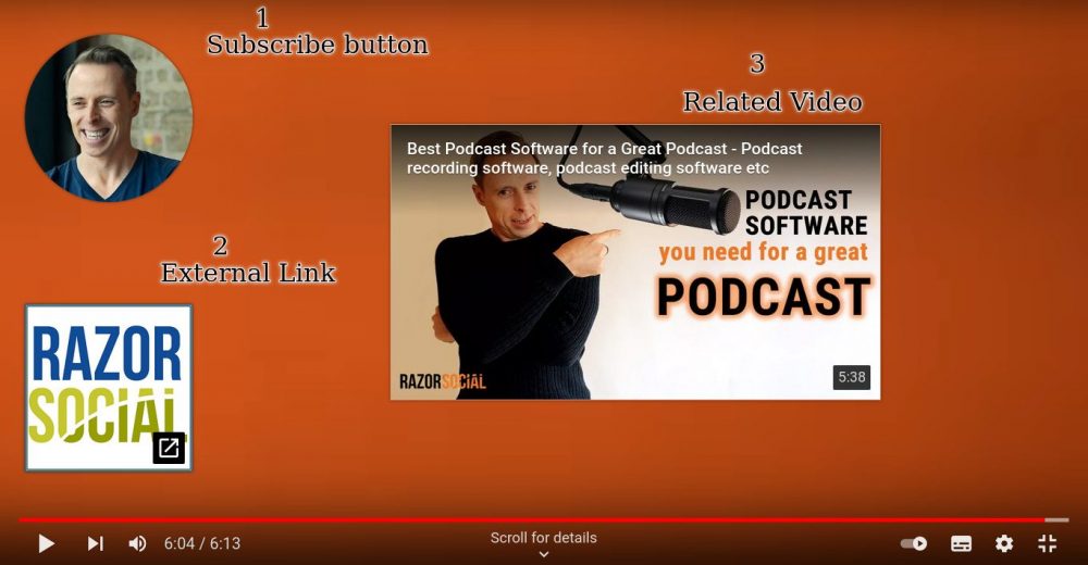 YouTuberのためのカードと終了画面の最適化