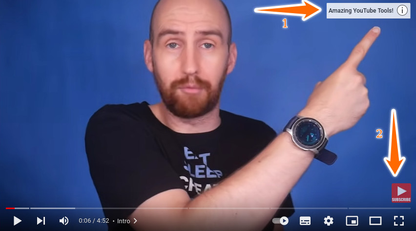 カード-より良いYouTubeエンゲージメントのために