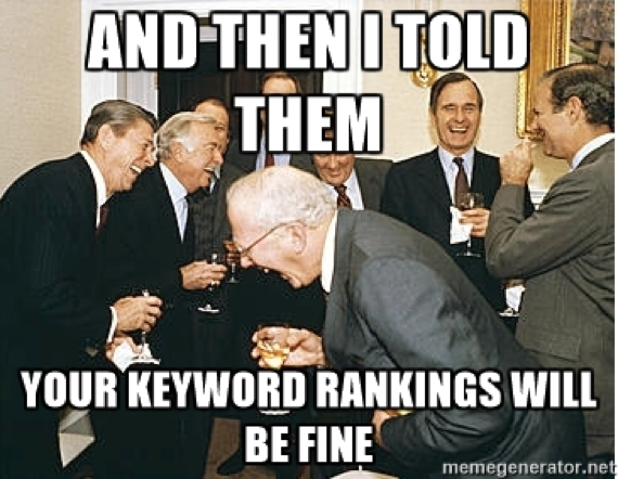 HTTPS 마이그레이션으로 인해 키워드 순위가 하락할 수 있음