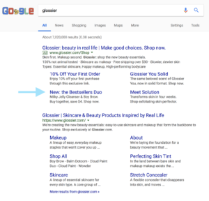 Yeni Ürün Gösteren Google Reklamı