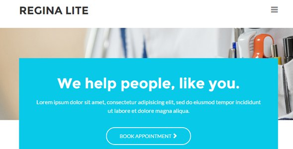 Regina Medical 网站 WordPress 主题