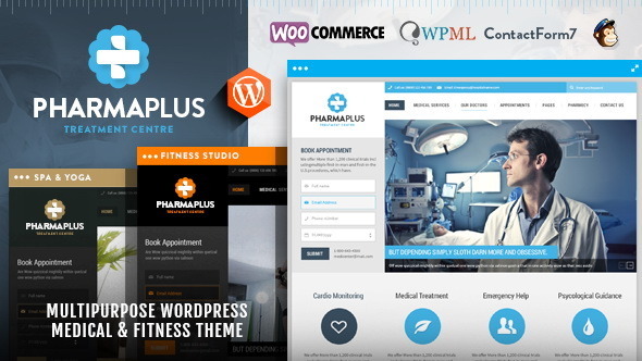 PharmaPlus WordPress 主题