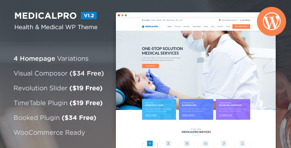 Medica Pro WordPress 主题