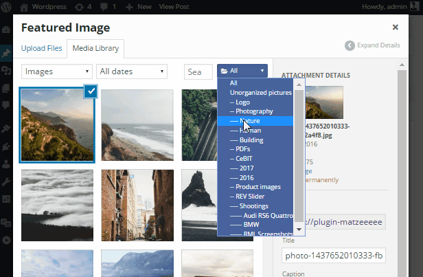 Configurați WP Real Media Library – Pluginul pentru categorii/ foldere media