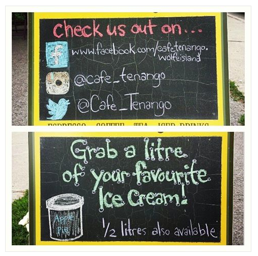 在店内推广您的 Facebook 粉丝专页