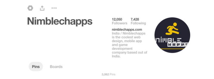 핀터레스트 프로필