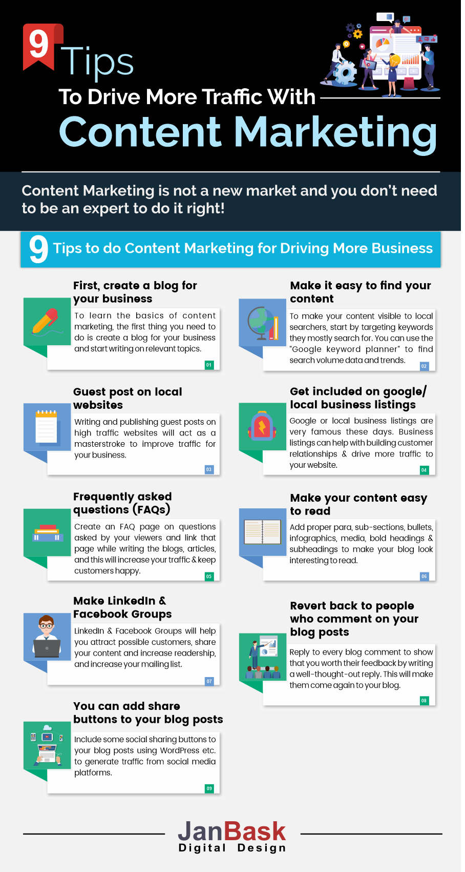 Daha Fazla İş Sağlamak için İçerik Pazarlaması Yapmanın İpuçları