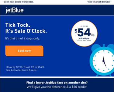 Предлагайте опцию "просмотр в браузере" передовой опыт