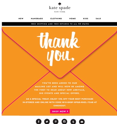 Рекомендации по приветственному электронному письму